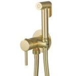 GARNITURE WC+MITIGEUR ENC ROND GOLD SAR06G