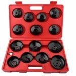COFFRET DE CLE A FILTRE 15PCS/HM0901