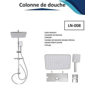 CLONNE DE DOUCH CHROME LN-008