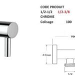 CAS ROBINET EQUERRE -1/2-1/2-CHROME CAS-004
