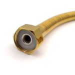 FLEXIBLE KIT DOUCHE  RF121 ROLIN 1/2F 50CM GOLD