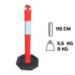 POTEAUX POUR CHAINE DE BALISAGE 115CM