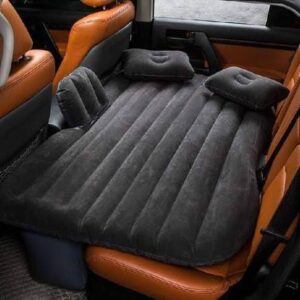 LIT VOITURE GONFLABLE NOIR/BEIGE /SMG-2802