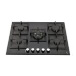 PLAQUE SCHNEIDER 5F 70CM VERRE NOIR /BL035