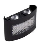 APPLIQUE LED 3 POSITION BK ALUM IP65 4+2W RD.APP1