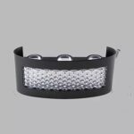 APPLIQUE LED 3 POSITION BK ALUM IP65 6+4W /APP2