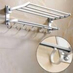 PORTE SERVIETTE DOUBLE ALUMINIUM TS-21 /144-10