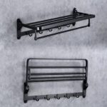 PORTE SERVIETTE DOUBLE ALUMINIUM BK TS-21 /144-11