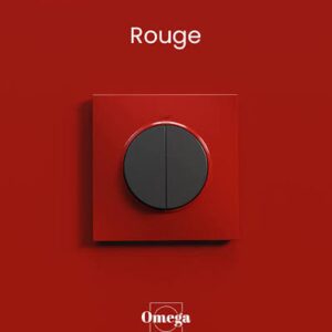 CADRE DECO 1 MOD ROUGE OMEGA COC0134 LAP