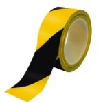 ADHÉSIF FLUORESCENT 18mx18mm JAUNE/NOIR M024