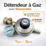 TENDEUR A GAZ RÉGULATEUR AVEC MANO BTM