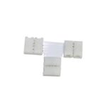 CONNECTEUR T 2 2PIN 90 POUR RUBAN LED 10MM