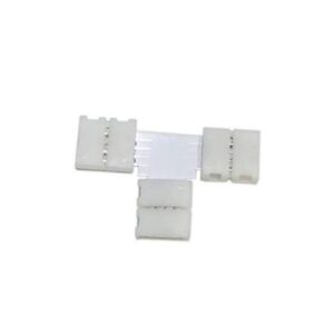 CONNECTEUR T 2 2PIN 90 POUR RUBAN LED 10MM