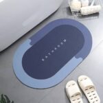TAPIS SILICON DE DOUCHE OVALE