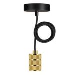 DOUIL META E27 A/CABLE MPL001 CUIVRE