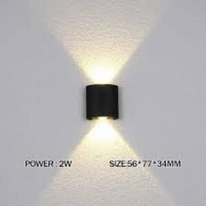 *SC* APLIQUE MURAL LED 2W 3000K X799-2W BK