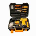%COFFRET VISSEUSE 12V+80 OUTILS+ACC SS/HKTHP10811