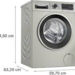 MAL BOSCH 9 KG 1400TR SERIE 4 INOX/WGA2440XME