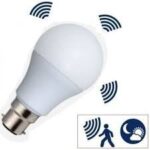 LAMPE STD+DETECTEUR A60 9W B22 7500K