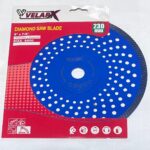 DISQUE DIAMANT TURBO B-C 230MM VELAR BLEU