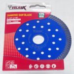 DISQUE DIAMANT TURBO B-C 125MM VELAR BLEU