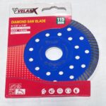 DISQUE DIAMANT TURBO B-C 115MM VELAR BLEU