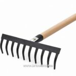 RATEAU 10 DENTS AVEC MANCHE  EN BOIS / VIAJ10C