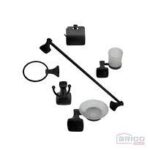 ACCESSOIRE SALLE DE BAIN 6PCS NOIR FREE SA6-VA-N