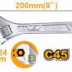 CLE A MOLETTE 200MM 0-24MM/HADW131082