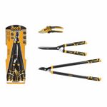 JEU 3PCS JARDINAGE SECATEUR/CISAILLE/HLT76033