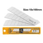 BOITE DE 10 LAMES DE CUTTER18*100MM/HKNSB112