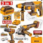 PACK DE 3 MACHINES 2 BAT 20V 4AH /COSLI241198