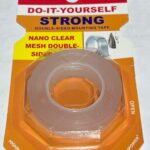 ADHESIF DOUBLE FACE TRANSPARENT 2M*2.4CM