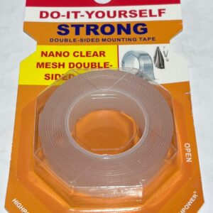 ADHESIF DOUBLE FACE TRANSPARENT 2M*2.4CM