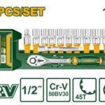 JEU DE 12 DOUILLES AVEC CLIQUET 1/2P /JDST2212