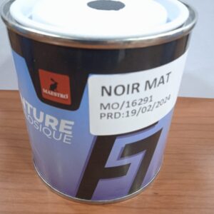 PEINTURE CELLULOSIQUE 7 EXPRESS 0.25KG NOIR MAT