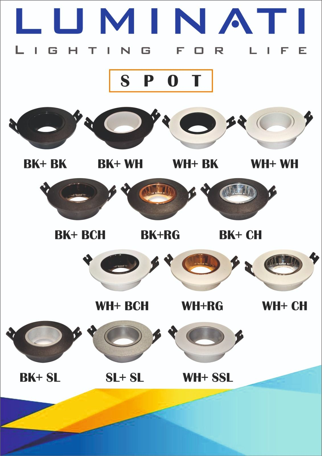 20251108_115994 SPOT PLASTIQUE ROND BK+SL 2 PCS â Image 1