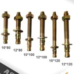 CHEVILLE METALLIQUE 10*80