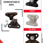 DEMONTABLE 40 PL NOIR