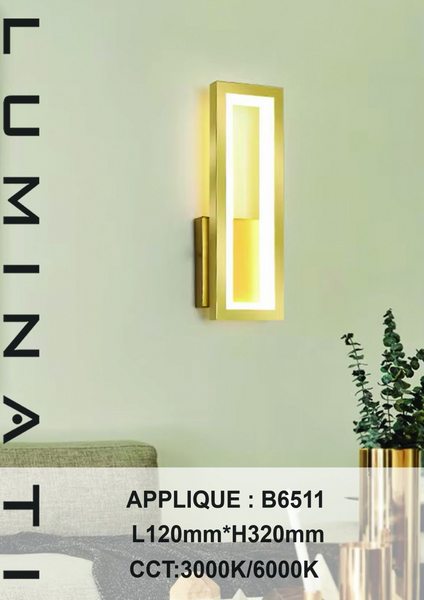 20251125_114904 %APPLIQUE MURALE B6511 3COULEUR â Image 1