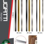 BARE DECORATIVE CORNER L30 BLACK INOX