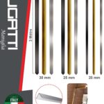 BARE DECORATIVE CORNER L30 SILVER INOX