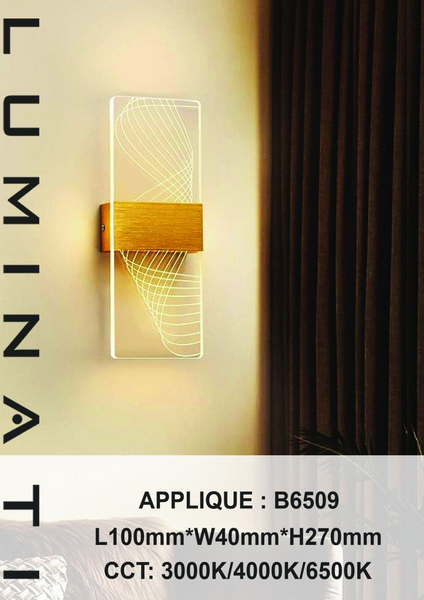 20251204_114907 %APPLIQUE MURALE B6509 3COULEUR â Image 1