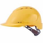 CASQUE DE CHANTIER+ JUGULAIRE VST BL T-ROCK JAUNE