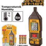 COMPTEUR NUMERIQUE HUMIDIT+TEMPER 20-60C HETHT031
