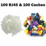 CACHE POU RJ 45 CAP  MULTICOULEUR