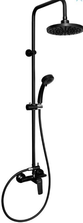 20251214_03396 %KIT DOUCHE AVEC MITIGEUR INOX SUS304 NOIR ST030B â Image 1