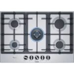 PLAQUE DE CUISSON BOSCH 5F 75CM INOX PCQ7A5B90