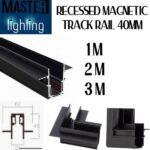 RAIL MAGNETIC TRACK RAIL 40MM 3M MST.RAIL5 NOIR