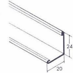 CORNIERE RIVE BLANCHE T24 THU 1P (PLACO)